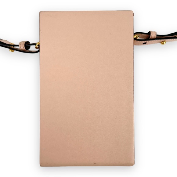 FENDI Pink Vertical Crossbody Logo Box Bag - Picture 5 of 14